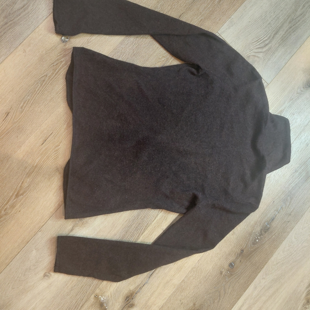ANTONIO MELANI Brown Cardigan Sweater 100% Cashmere - Picture 9 of 12